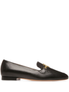 BALLY O'BRIEN GRAINED LOAFERS