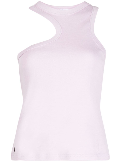 Operasport Tina Cotton Tank Top In Purple