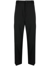 HAN KJOBENHAVN MID-RISE TAILORED-CUT TROUSERS