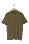14th & Union Short Sleeve Coolmax Polo In Olive Night