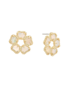 JUVELL JUVELL 18K PLATED PEARL STUDS
