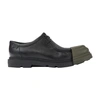Camper Junction Contrast Derby Shoes In Black