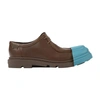 Camper Junction Lace-up Leather Brogues In Medium_brown