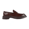 Camper Walden Penny Loafer In Burgundy
