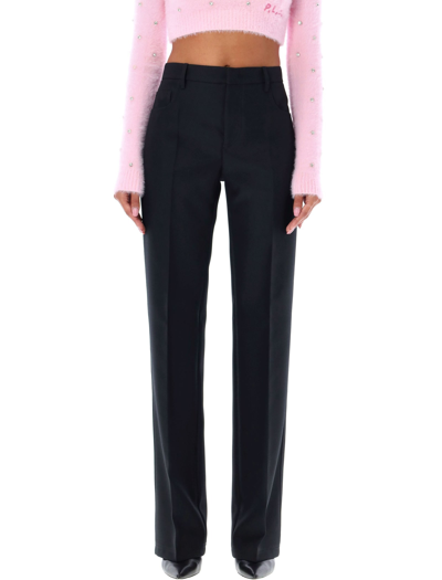 Philosophy Di Lorenzo Serafini Tech Grain De Poudre Flared Pants In Black