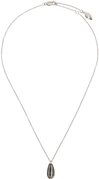 Lemaire Silver Girasol Necklace In Bk927 Silver