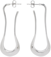 Lemaire Short Drop Earrings In Silver