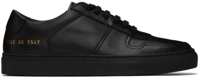 Common Projects Black Bball Classic Low Sneakers