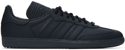 Adidas X Humanrace By Pharrell Williams Gray Humanrace Samba Sneakers In Night Grey