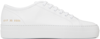 COMMON PROJECTS WHITE TOURNAMENT SUPER LOW SNEAKERS