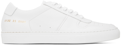 Common Projects White Bball Classic Low Sneakers