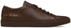 COMMON PROJECTS BROWN ACHILLES LOW SNEAKERS