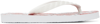 TAO WHITE & RED GRAPHIC FLIP FLOPS