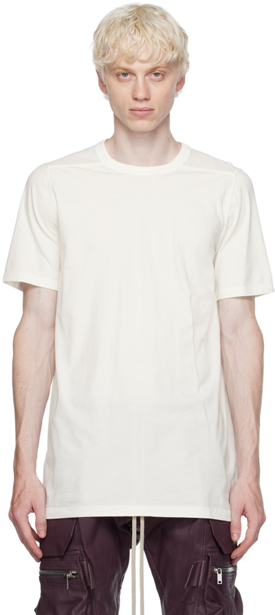 RICK OWENS OFF-WHITE LEVEL T-SHIRT