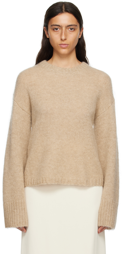 By Malene Birger Cierra Wool Sweater In Beige