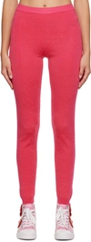Moschino Pink All Over Leggings