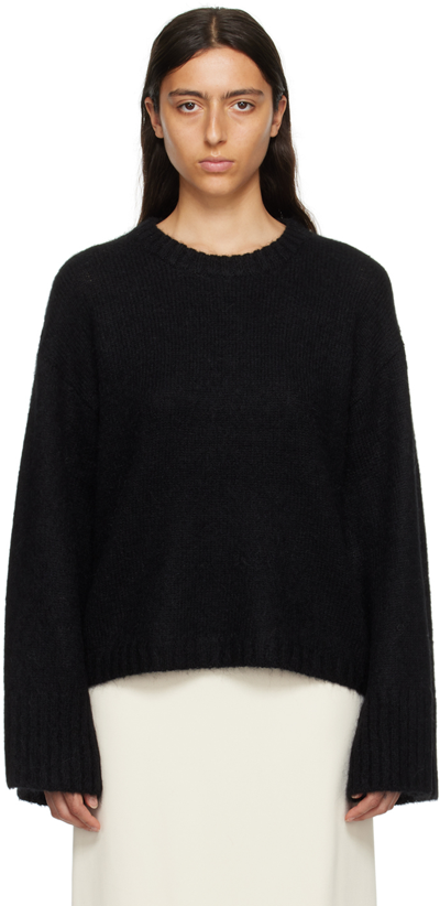 By Malene Birger Black Cierra Sweater In 050 Black