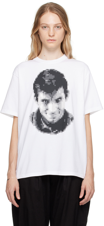 Undercover White Blurry T-shirt