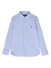 Polo Ralph Lauren Logo Shirt In Blue