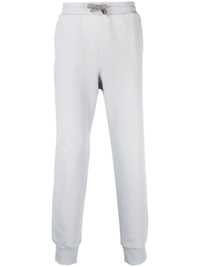 Parajumpers Drawstring Cotton Track Pants In Grey