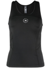 ADIDAS BY STELLA MCCARTNEY LOGO-PRINT SLEEVELESS TANK TOP