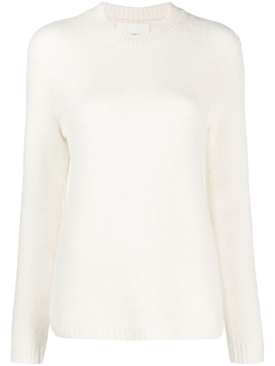 Lisa Yang Sila Crew-neck Cashmere Jumper In White