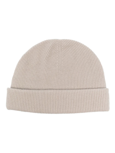 Arch4 Cashmere Beanie In Beige