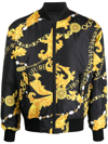 VERSACE JEANS COUTURE REVERSIBLE JACKET WITH PRINT
