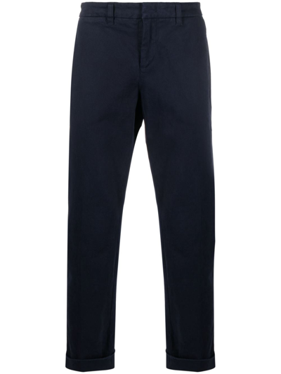 Fay Pants With Logo In Blue