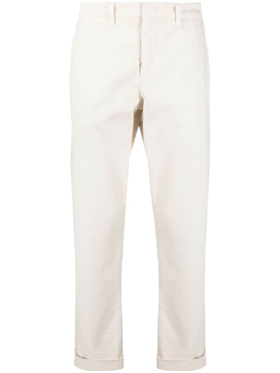 Fay Pants With Logo In White