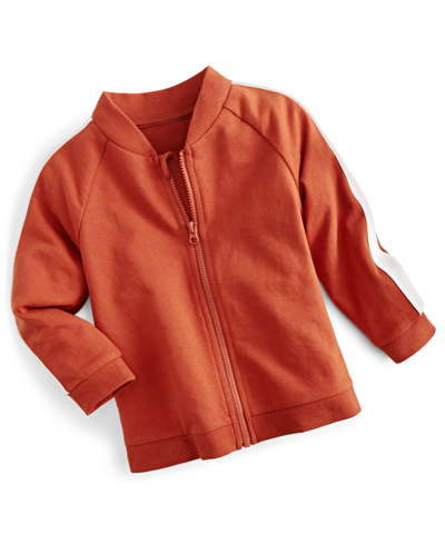 First Impressions Baby Boys Tracker Jacket, Created For Macy's In Rustic Brown