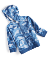 FIRST IMPRESSIONS BABY BOYS CAMOUFLAGE ZIP UP JACKET, CREATED FOR MACY'S