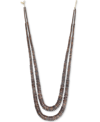 STYLE & CO GOLD-TONE COLOR BEADED LAYERED STRAND NECKLACE, 36" + 3" EXTENDER, CREATED FOR MACY'S