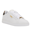 Guess Women's Renzy Easy Lace Up Sneakers With Logo Details In White Multi