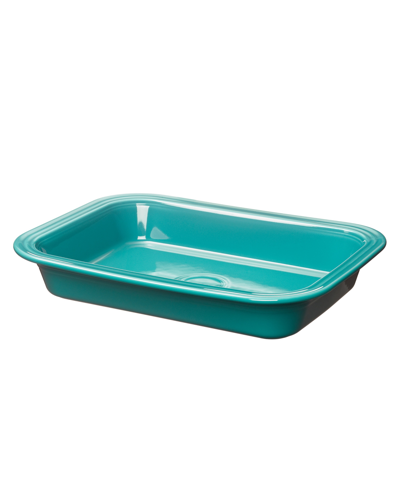 Fiesta Rectangular Baker 9" X 13" In Turquoise