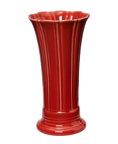 Fiesta Medium Vase 9 5/8" In Scarlet