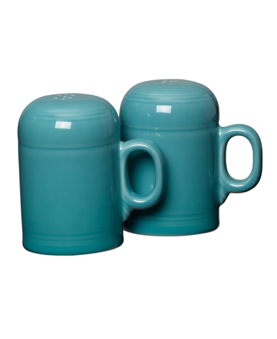 Fiesta Rangetop Salt & Pepper Set In Turquoise