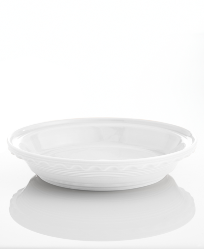 Fiesta Deep Dish Pie Baker 10.25" In White