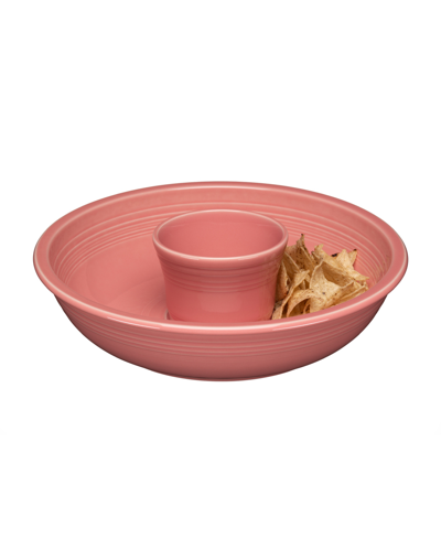 Fiesta Chip And Dip Set In Peony