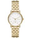 Skagen Women's Kuppel Lille Quartz Three Hand Gold-tone Stainless Steel Watch, 32mm In Gold