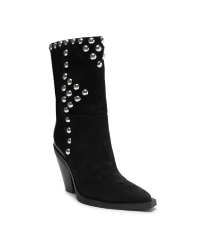 Arezzo Women's Everly High Block Boots In Black