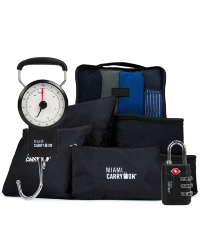 Miami Carryon Essential Travel Kit Combo In Black