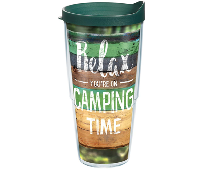 Tervis Tumbler Tervis Relax You're On Camping Time Made In Usa Double Walled Insulated Tumbler Travel Cup Keeps Dri In Open Miscellaneous