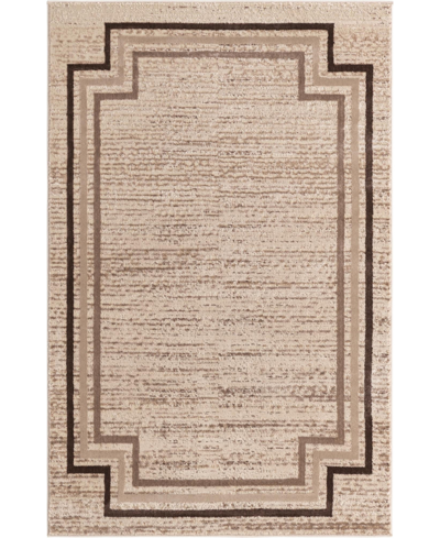Bayshore Home Refuge Fountain 4' X 6' Area Rug In Brown