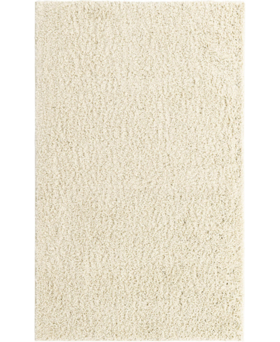 Bayshore Home Always Shag Solid 5' X 8' Area Rug In Ivory