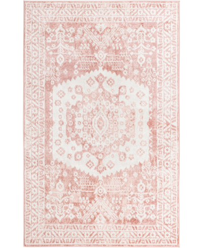 Bayshore Home Closeout!  Shire Sheldonian 5' X 8' Area Rug In Pink