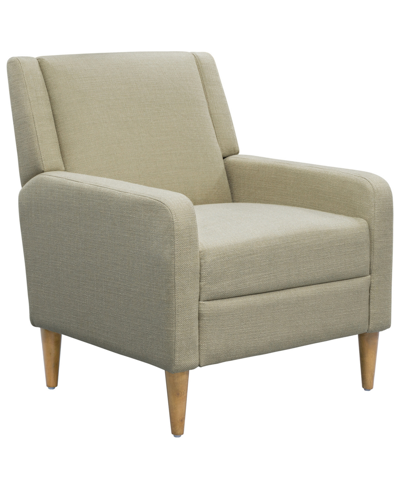 510 Design Juno 30.5" Wide Upholstered Accent Armchair In Taupe