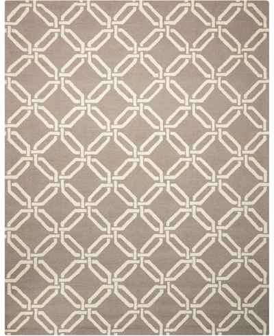 Long Street Looms Straight Str08 8' X 11' Area Rug In Silver