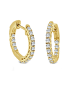 Sabrina Designs 14k 0.51 Ct. Tw. Diamond Inside Out Hoops