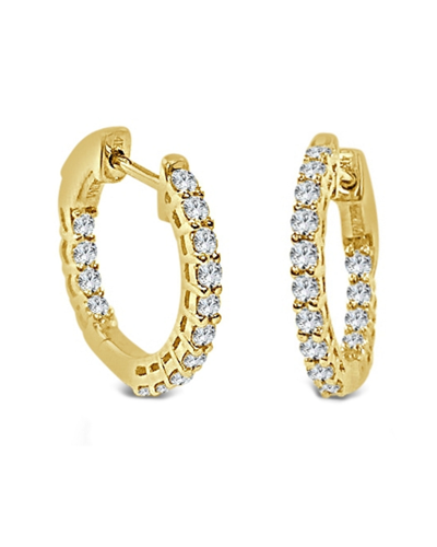 Sabrina Designs 14k 0.51 Ct. Tw. Diamond Inside Out Hoops